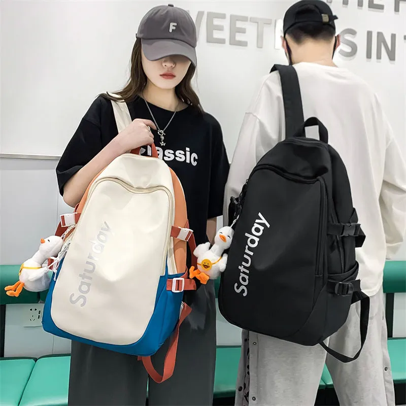 Big Size Backpacks For Teens Boys Girls College School Book Bag