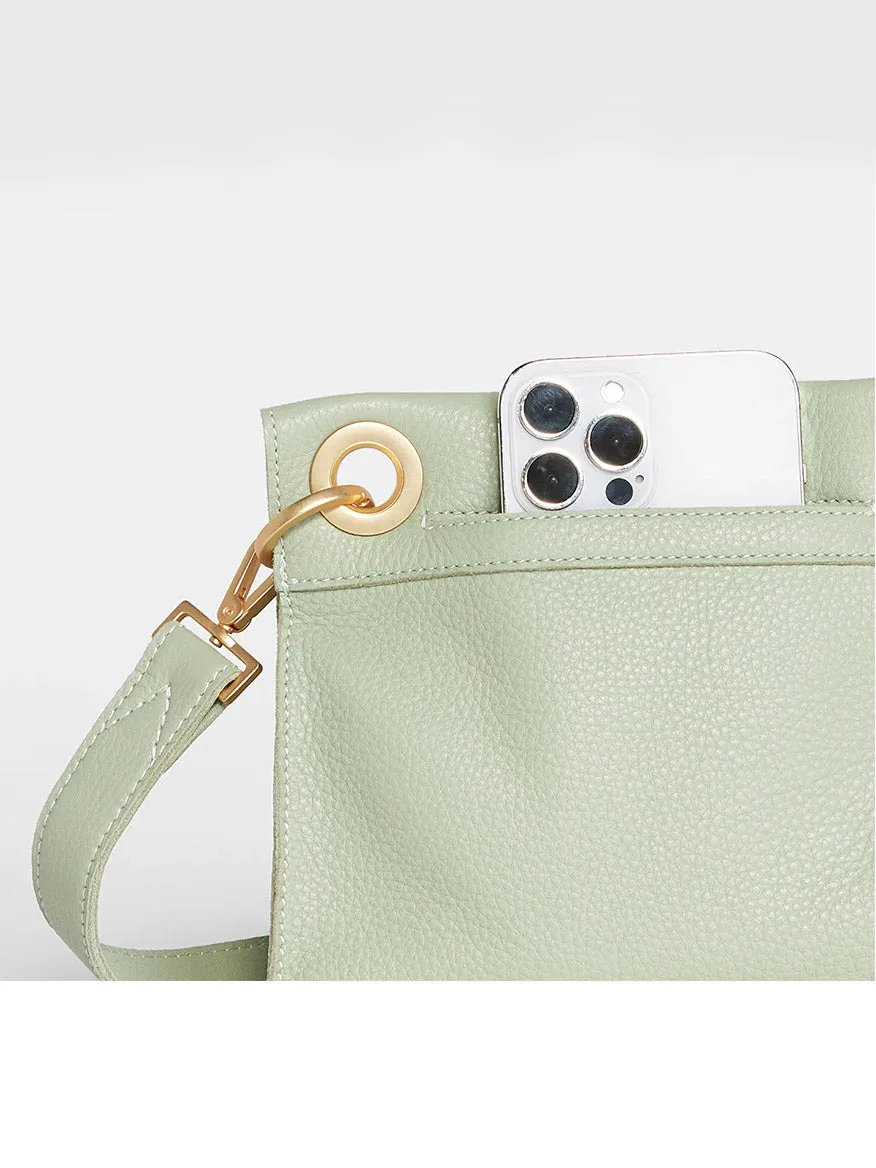 Hammitt Los Angeles Tony Small Crossbody Bag in Cypress Sage