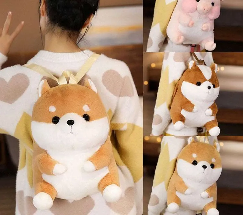 Kawaii Animal Plushie Backpacks