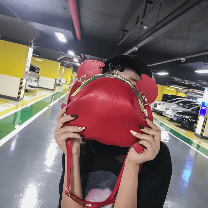 Kawaii Crab Crossbody Bag