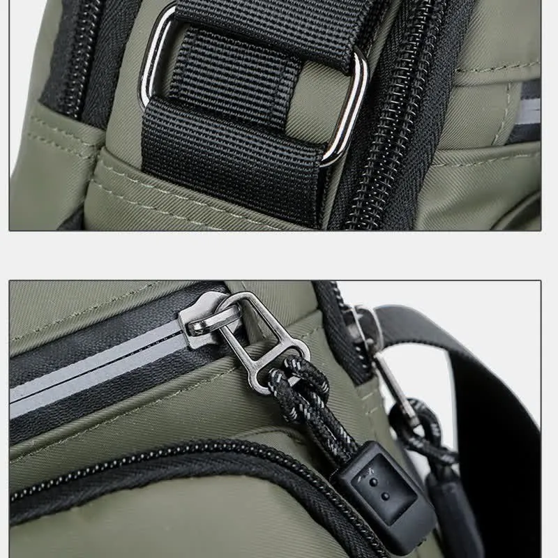 Messenger Bag Shoulder Bags Man Purses Multi-Pocket Small Crossbody Bag
