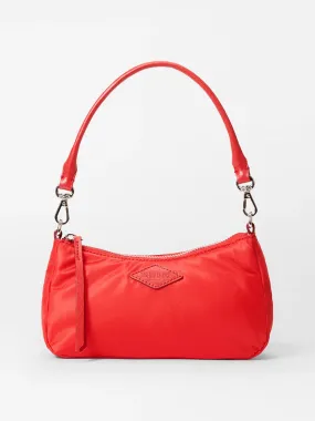 MZ Wallace Mini Chelsea Shoulder in Bright Cherry Bedford