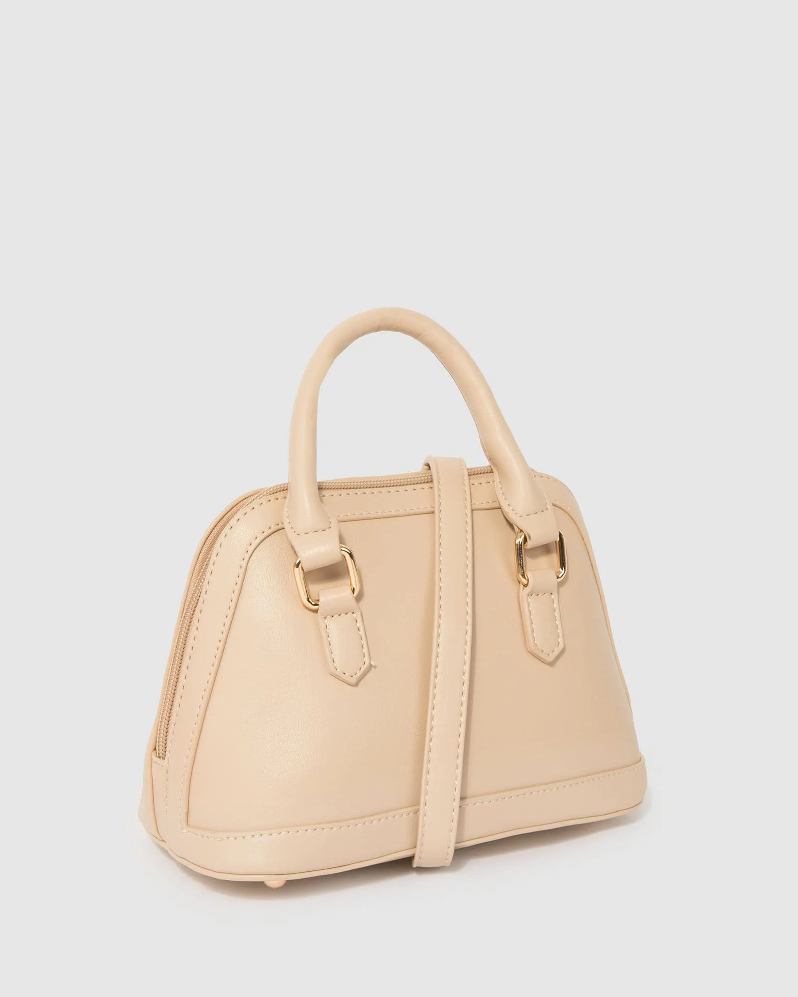 Natural Vika Mini Tote Bag