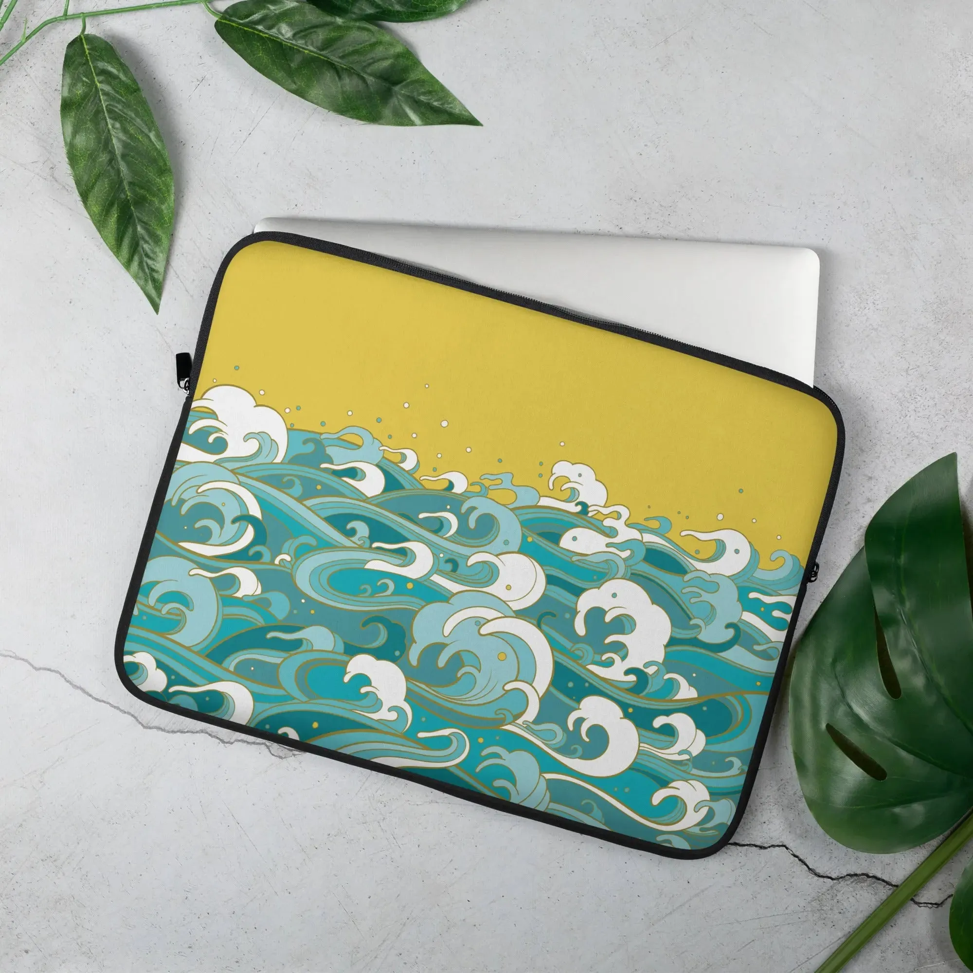 "Ocean One" Ochre Skies - Laptop Sleeve