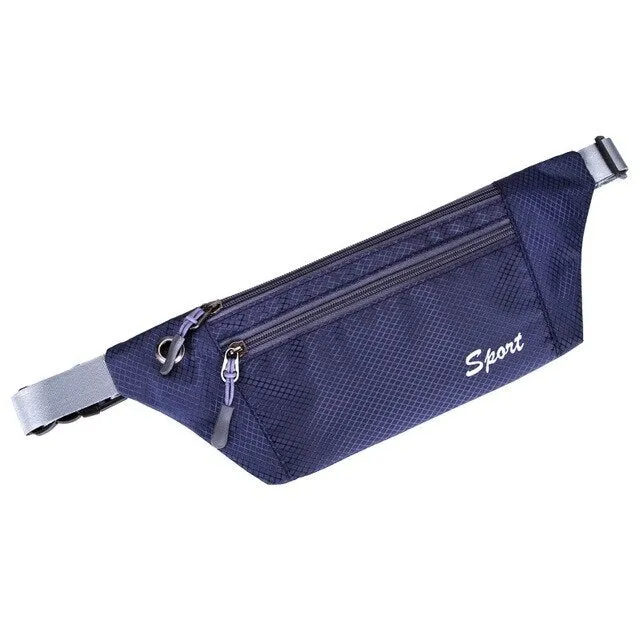 Running Waist Bag Waterproof Mobile Phone Holder Pouch Jogging Belt Belly Bag Women Gym Fitness Bag Outdoor Sport Accessories
