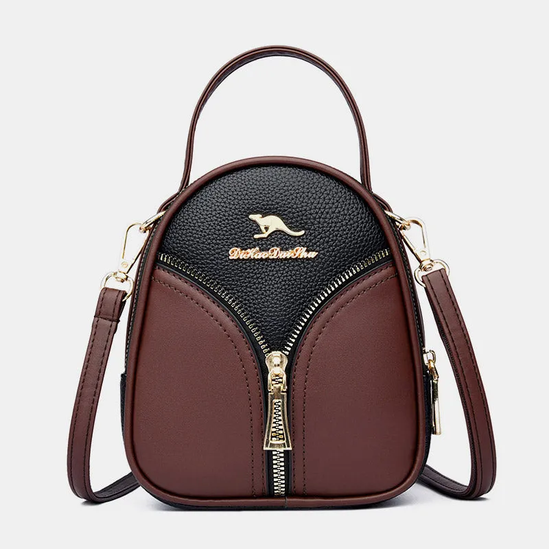 Small Crossbody Phone Bag for Women Cellphone Leather Shoulder Bags