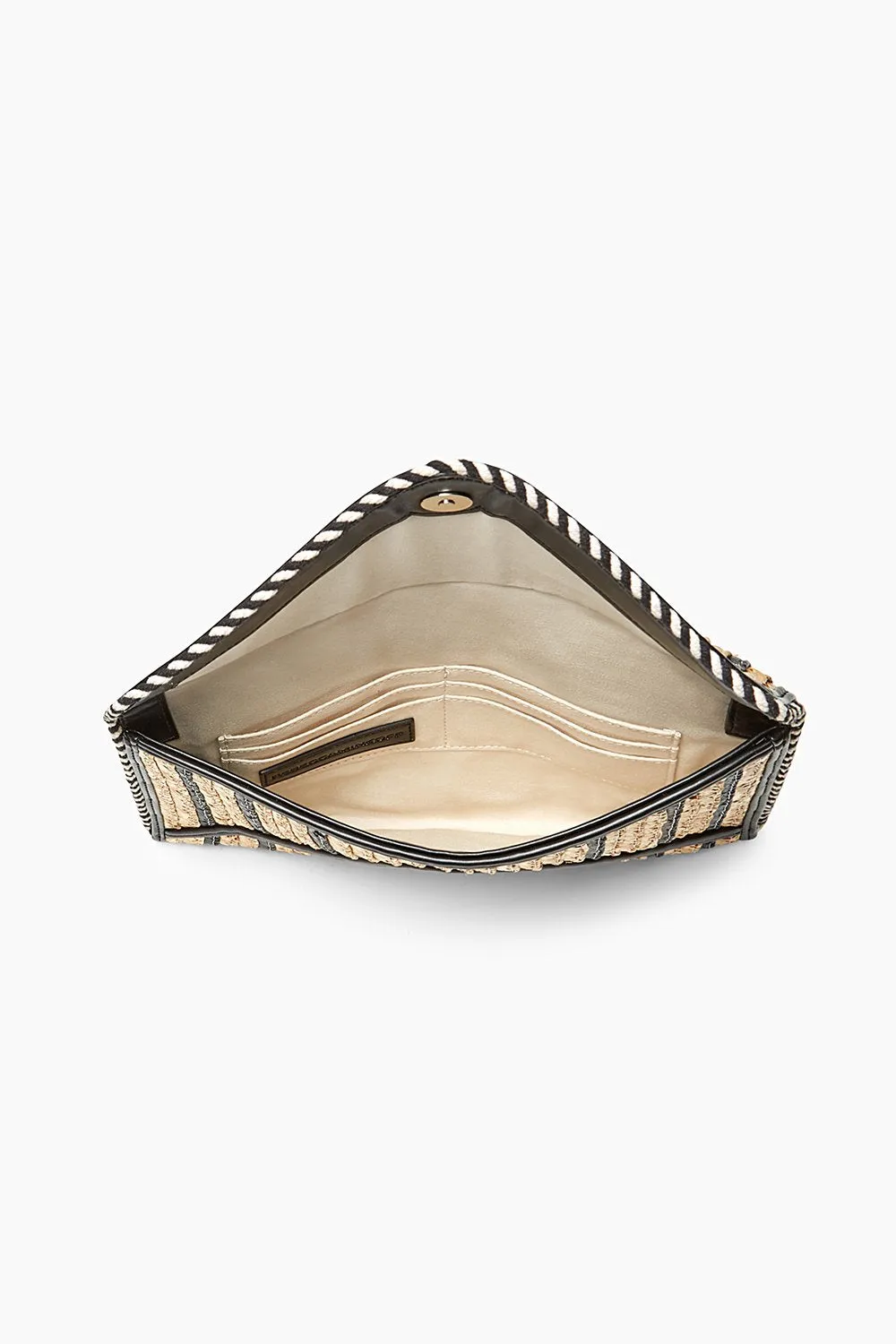 Straw Leo Clutch