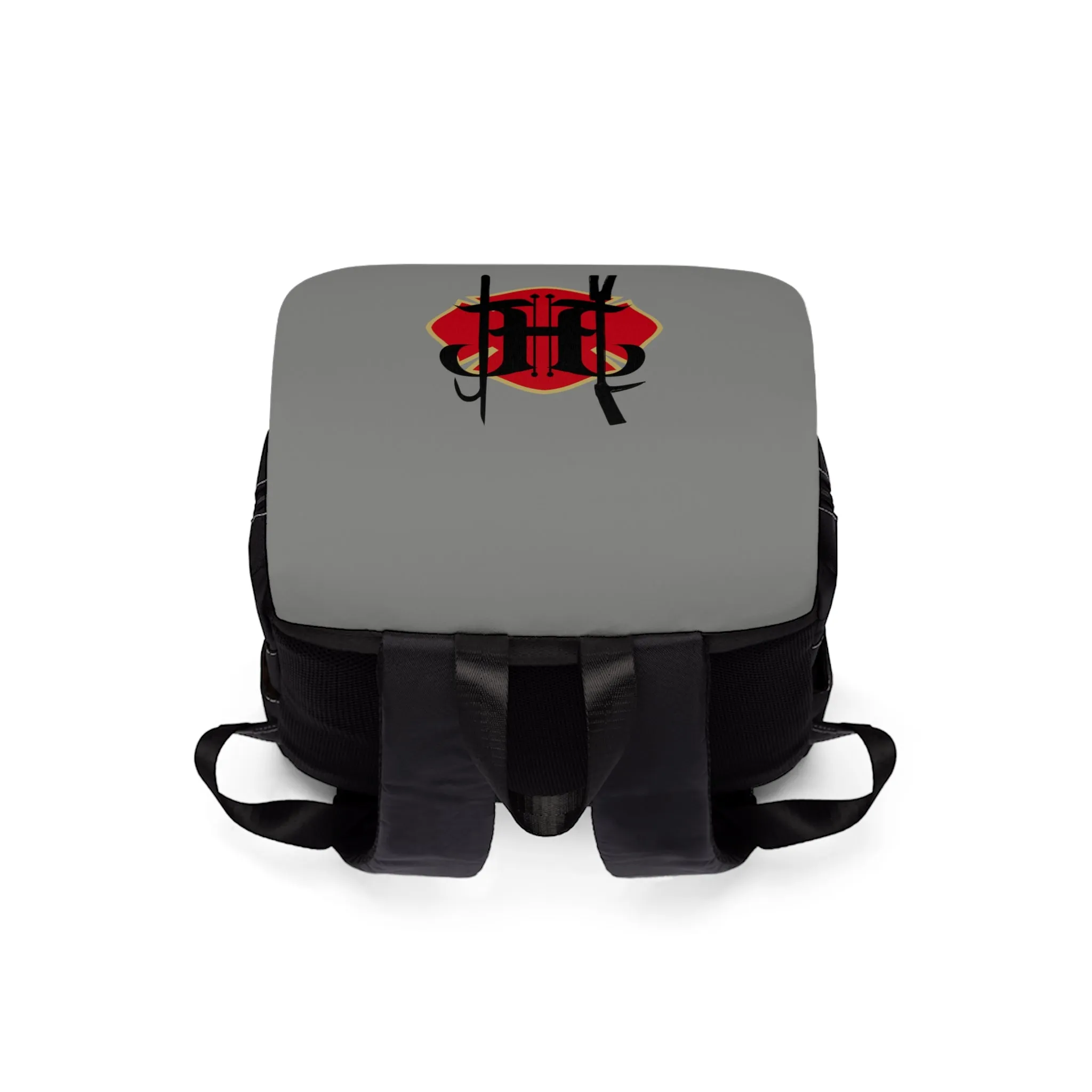 Unisex Shoulder Backpack - Halligans and Hookers Logo