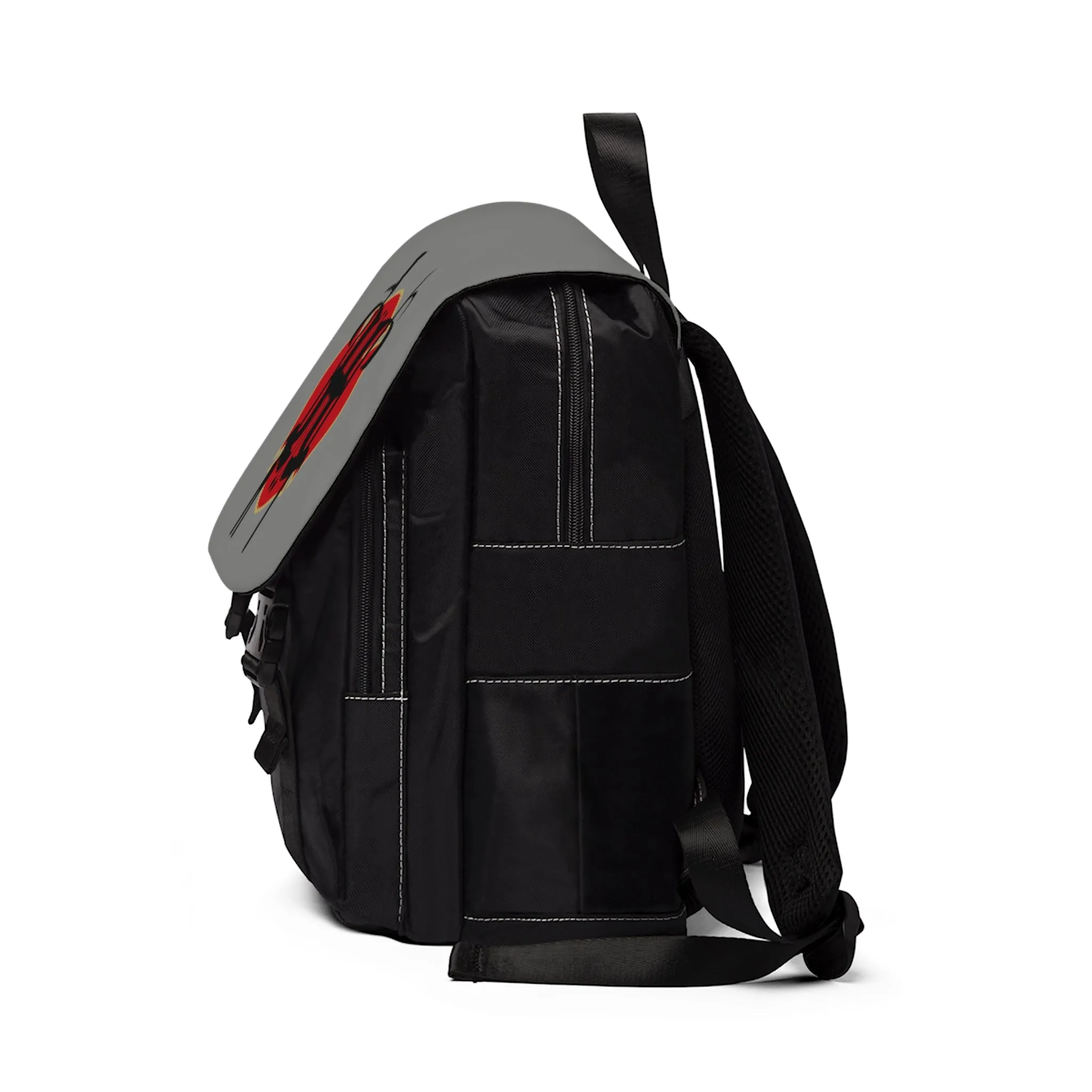 Unisex Shoulder Backpack - Halligans and Hookers Logo