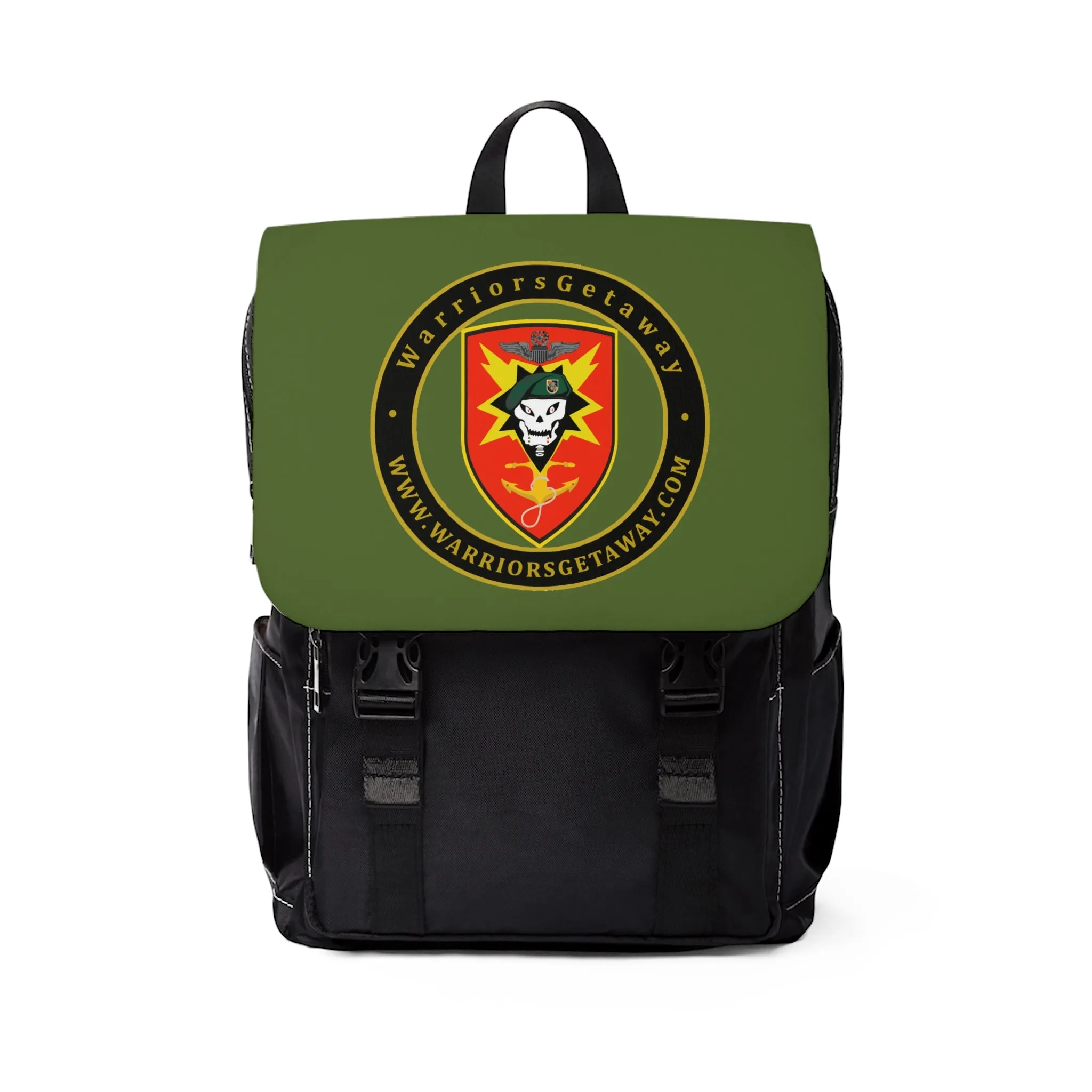 Unisex Shoulder Backpack - Warriors Getaway