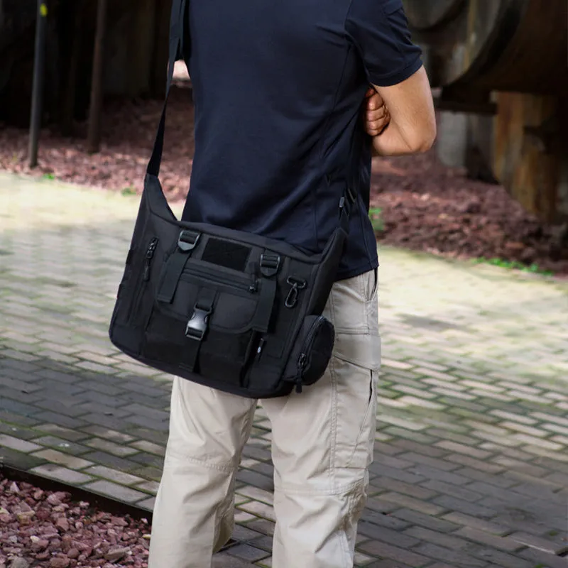 Waterproof Tactical Military Multi-Pocket Crossbody Bag